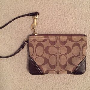Coach wristlet