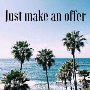 Just make an offer I'm open😊