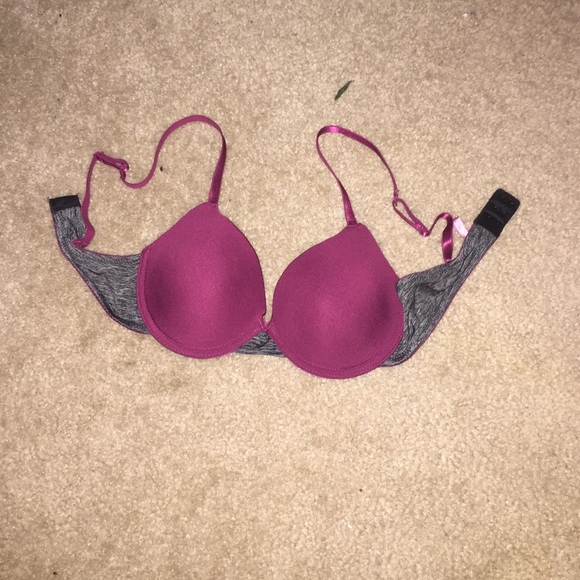 Maroon bra