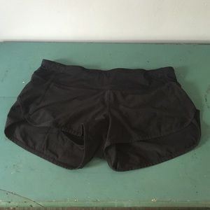 Lulu lemon speed shorts.