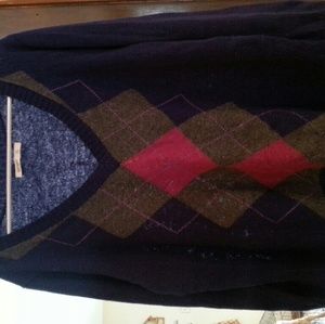 Old Navy Argyle Sweater