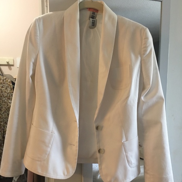 Off white blazer
