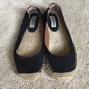 Black espadrilles
