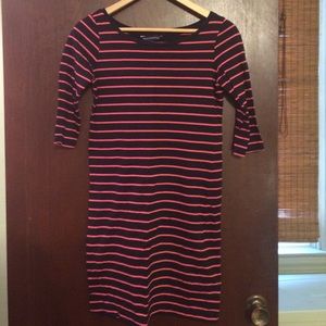 French Connection 3/4 sleeve t-shirt dress
