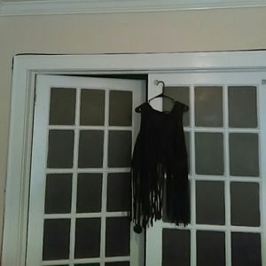 Pure energy fringe vest size 3/4