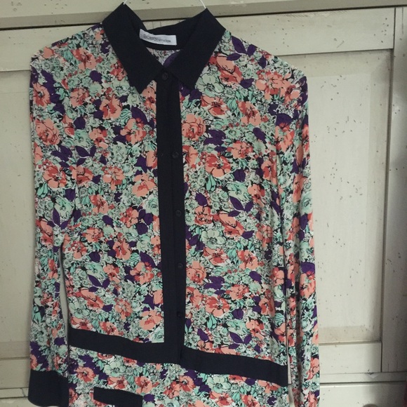 Fun long sleeve BCBG romper