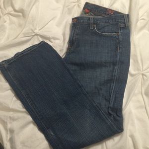 J. Crew hipslung jeans