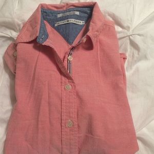 Tommy Hilfiger red Oxford