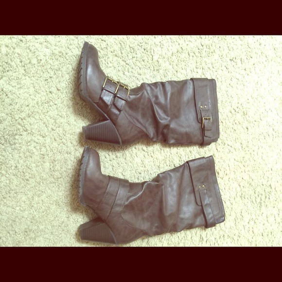 Brown boots