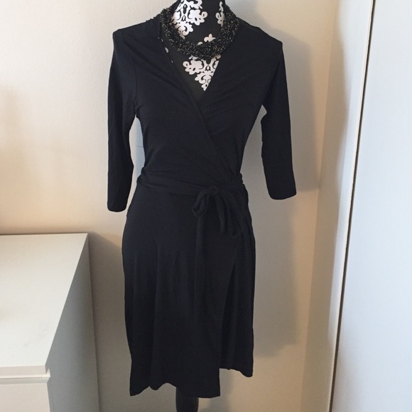 NWT! Black Express Wrap Dress!