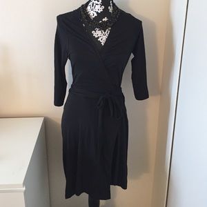 NWT! Black Express Wrap Dress!