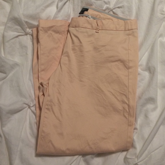 J. Crew cropped City Fit trousers