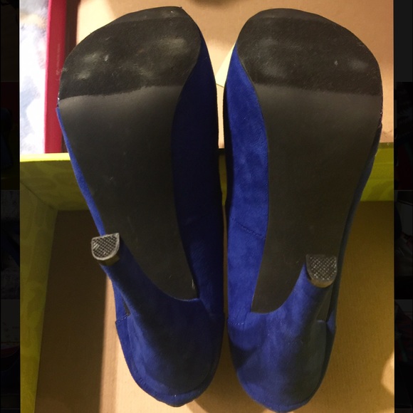 Débardeur Habillé Femme Charlotte Russe - Bleu Cobalt Taille S - Occasion Très Bon état