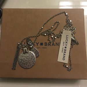 Lucky Brand long necklace, never worn.