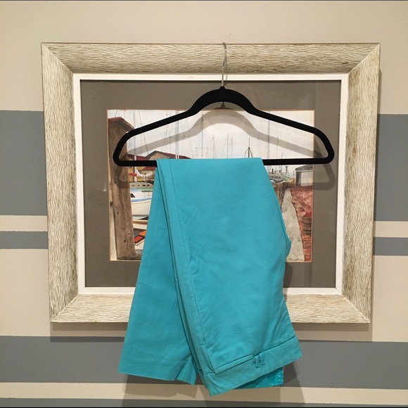 Calvin Klein Turquoise Capris