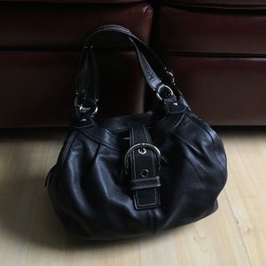 Medium Black Coach Purse