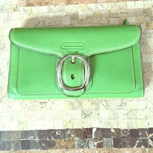 Leather Coach Wallet