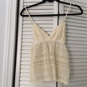 Urban outfitters kimchi blue crotchet tank top