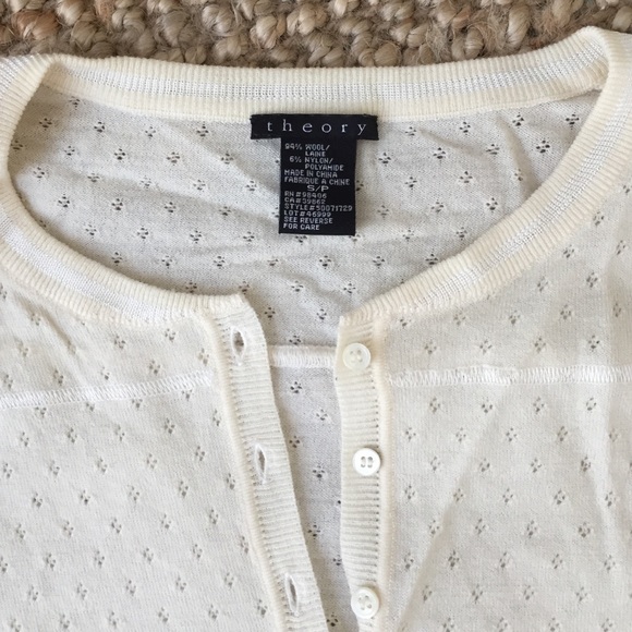 Theory lightweight wool sweater. - Picture 2 of 4