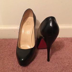 Christian Louboutin black pumps