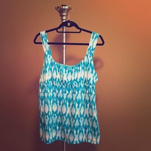 Ann Taylor pattern tank.