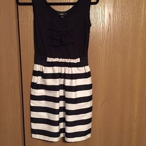 Black and white dress