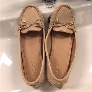 Cream Sperry Loafers