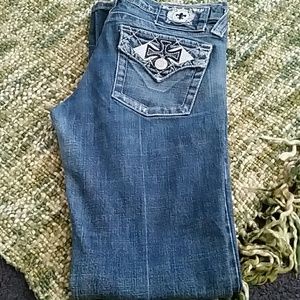 Never worn plastic by gly jeans