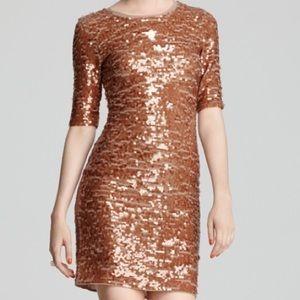 BCBG Marta Sequin Dress