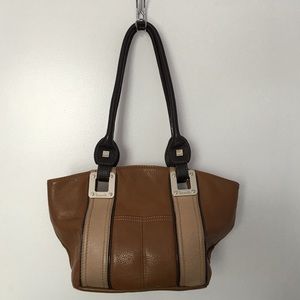 Tignanello Medium Sized Brown Leather Bag
