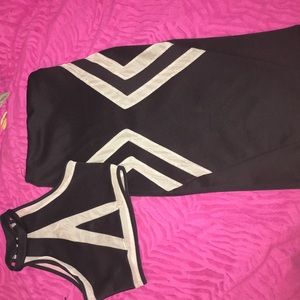 2 peice fitted skirt with top