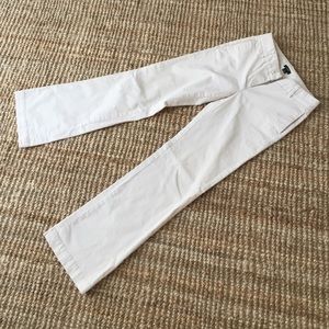 J. Crew cream corduroys