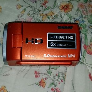 A Sony small video camcorder