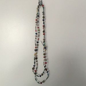 Handmade Boho/Hipster Recycled Necklace