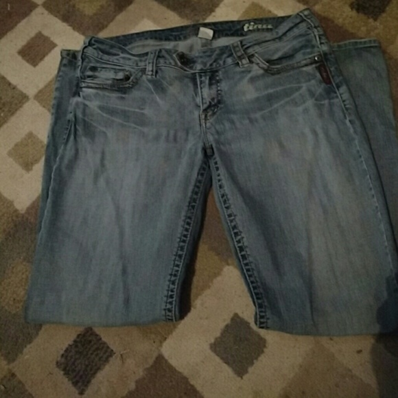 Silver jeans