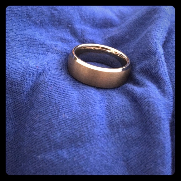 Tungsten size 9 men's wedding band