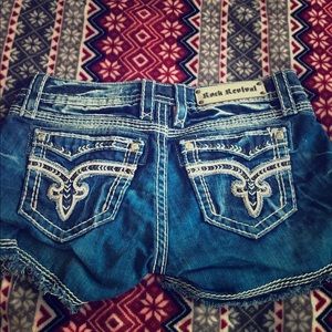 Rock Revival jean shorts size 28.