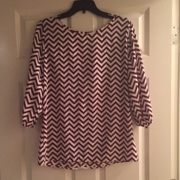 Chevron blouse