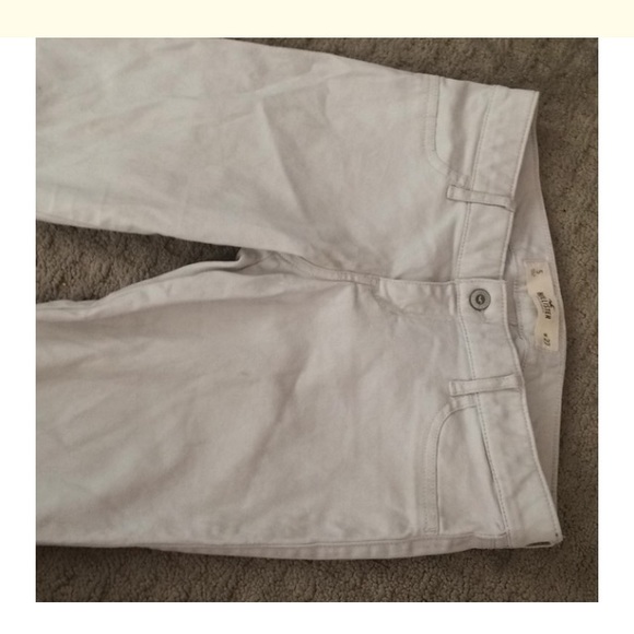 Hollister white super skinny jeans size 5 or 27 - Picture 3 of 4