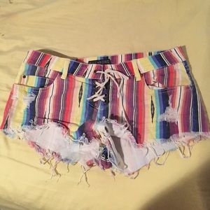 billabong rainbow shorts