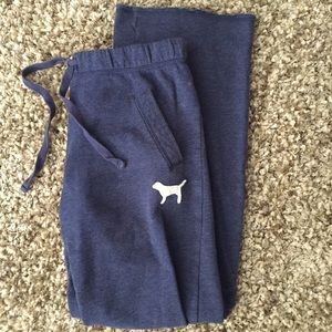 PINK Blue Sweatpants