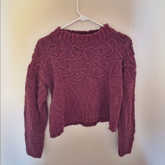 Eccentric Crop Sweater