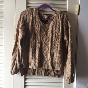 Silver jeans co tan sweater