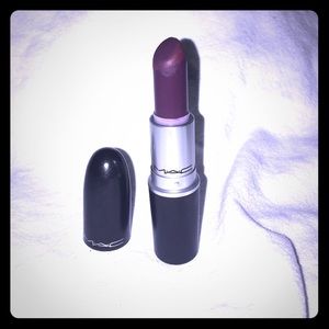 Smoked purple MAC lipstick