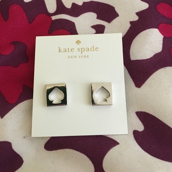 Brand new Kate Spade Silver Earrings