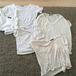 brandy Melville white shirts!!!