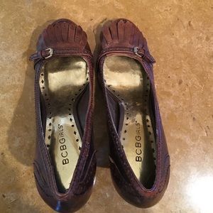 BCBGirls brown pumps