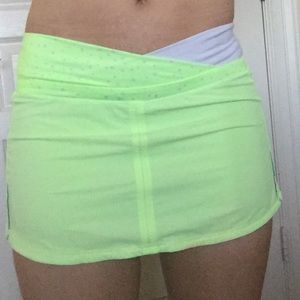 Lululemon skirt with built in shorts