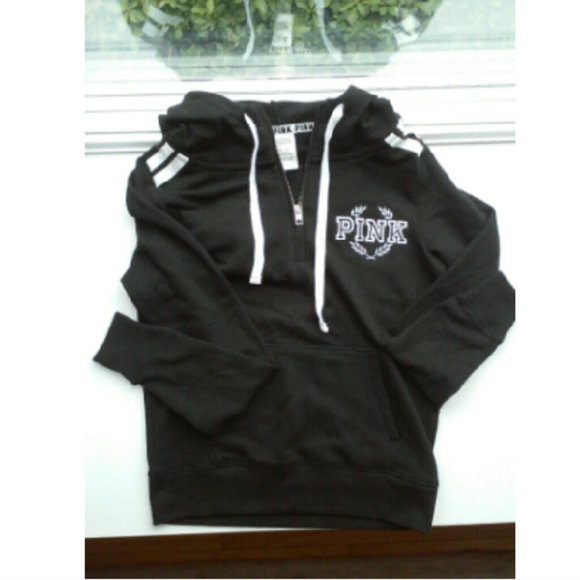 PINK Victoria's Secret Tops - *FINAL PRICE XS Victoria's Secret PINK Half Zip