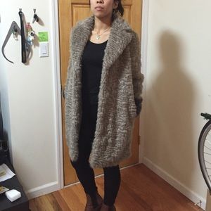 HOLIDAY SALE!! Faux Fur coat by Laundry